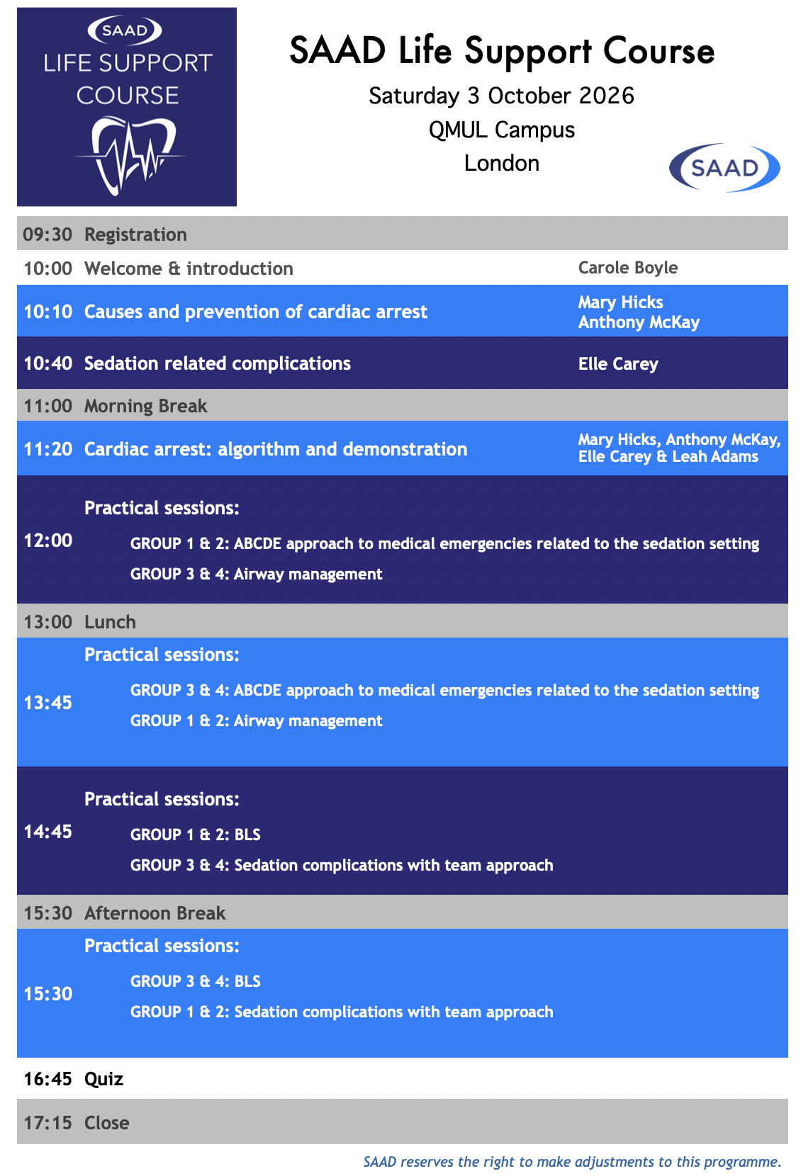 SLS 26 prog